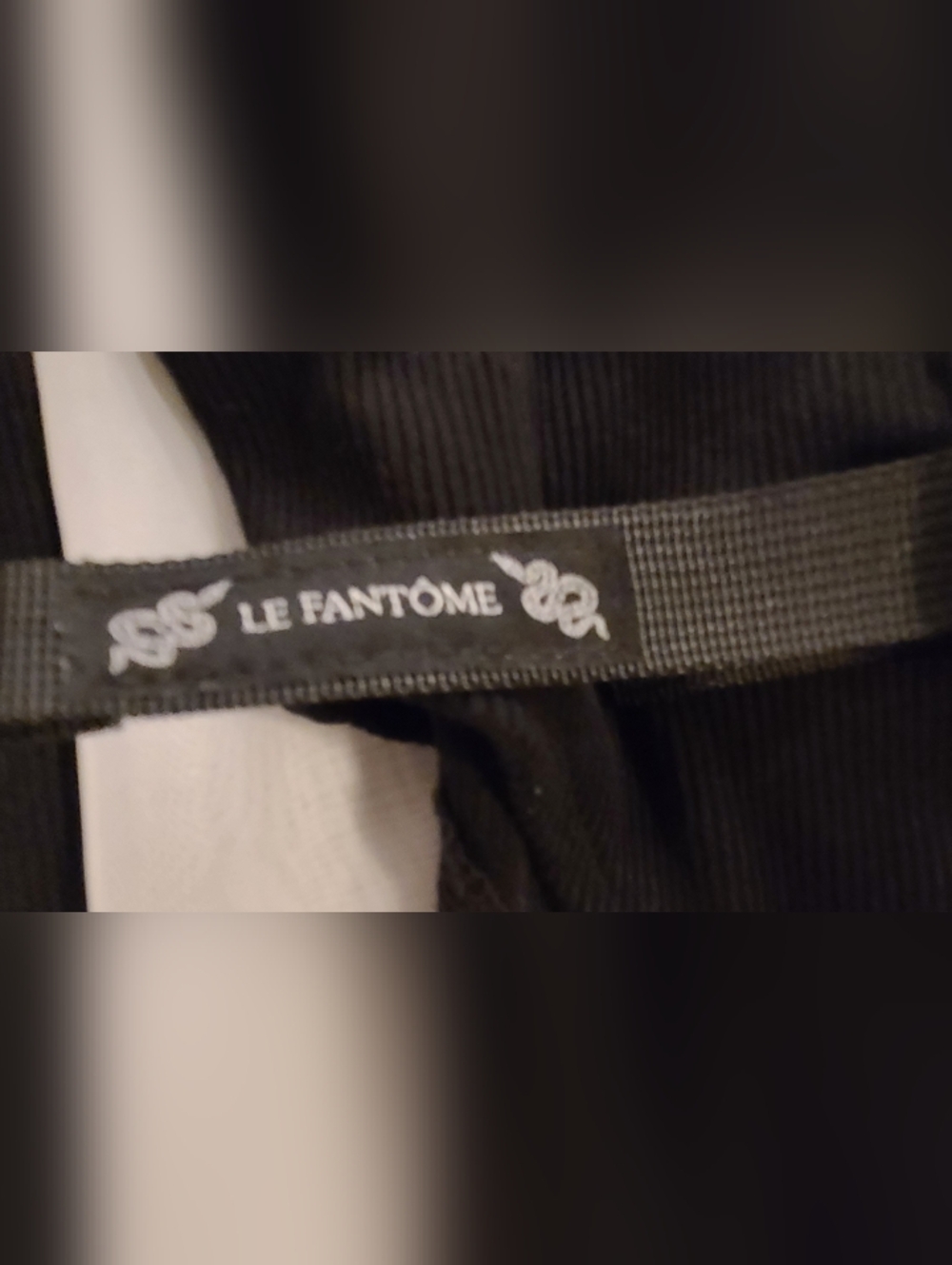 Le Fantome Techwear Black Long Sleeve Low Cut Buckle Bodysuit, Eur Med, Fits Sm - Picture 10 of 10